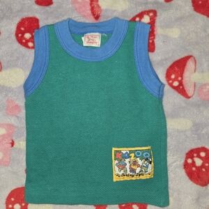 Vintage Buster Brown Boys Size 18 Months Tank Kazoo Animals